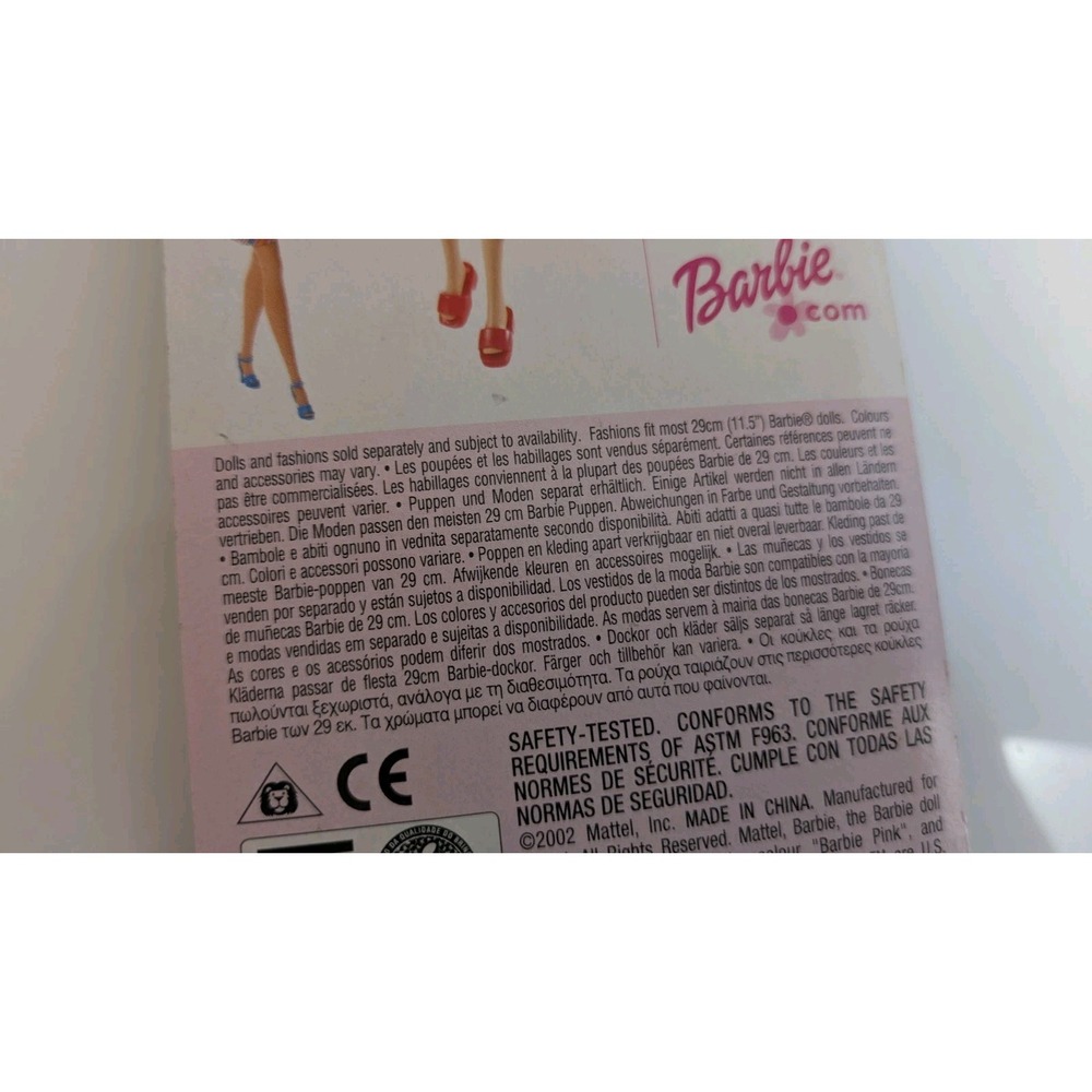 2003  Barbie Chic Flowered Print Skirt &  Pink‎ Halter Top - Picture 6 of 7